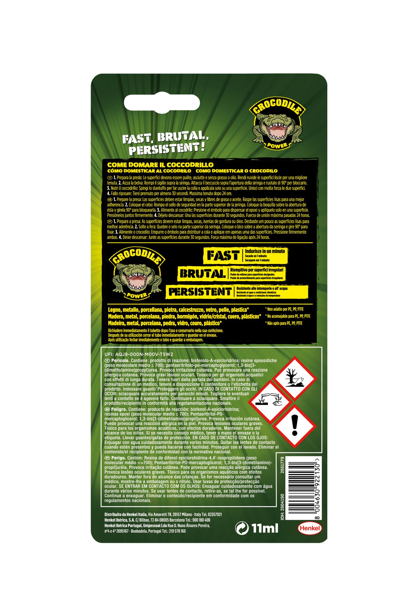 Pattex Adventure 1 Min Epoxy 11 ml